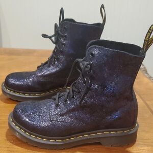 Like NEW Dr. Martens Shimmering Pascal  Boots